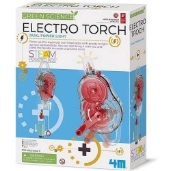 4M Kidzlabs GREEN SCIENCE/Hybrid Solar Engineering: electro zaklamp