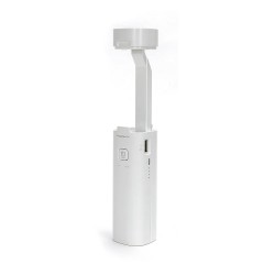Aigostar Ivory - Multifunctionele LED Bureaulamp 3-in1 - Wit - Zaklamp, telefoonhouder, powerbank (4400mA)