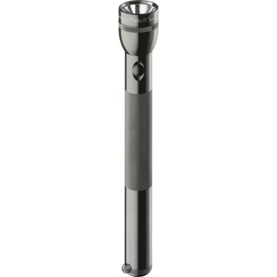 Maglite USA 4D-cell Staaflamp Aluminium Zwart
